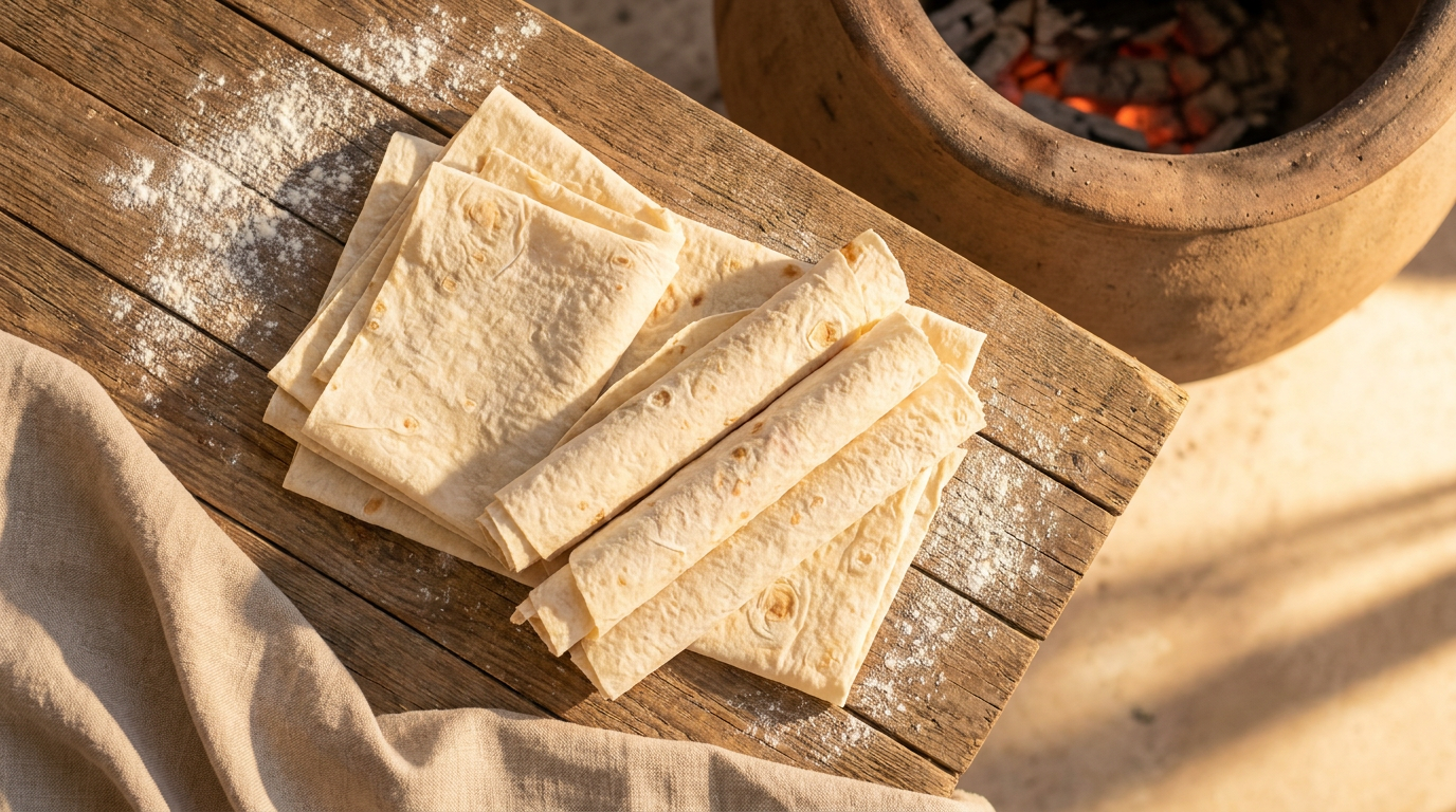 Armenian Flatbread: Lavash