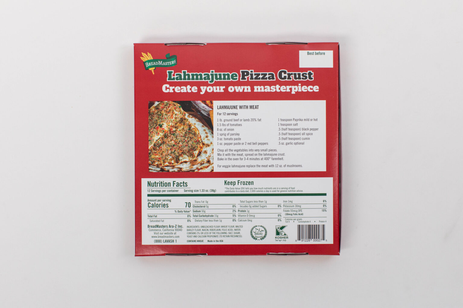 Lahmajune Pizza Crust – Authentic Armenian Pizza Base - Image 4